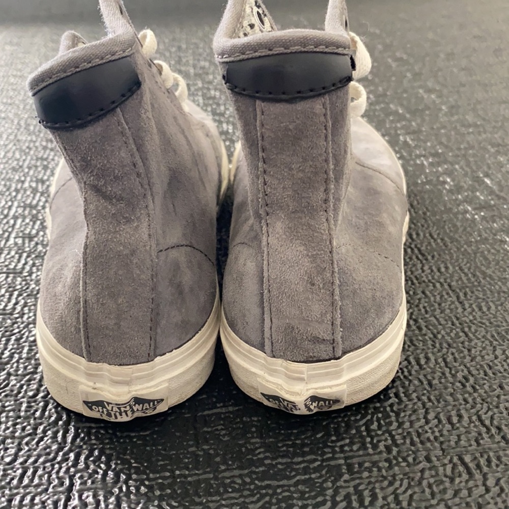 Vans Grey High-Tops With Pattern Inside - image 4